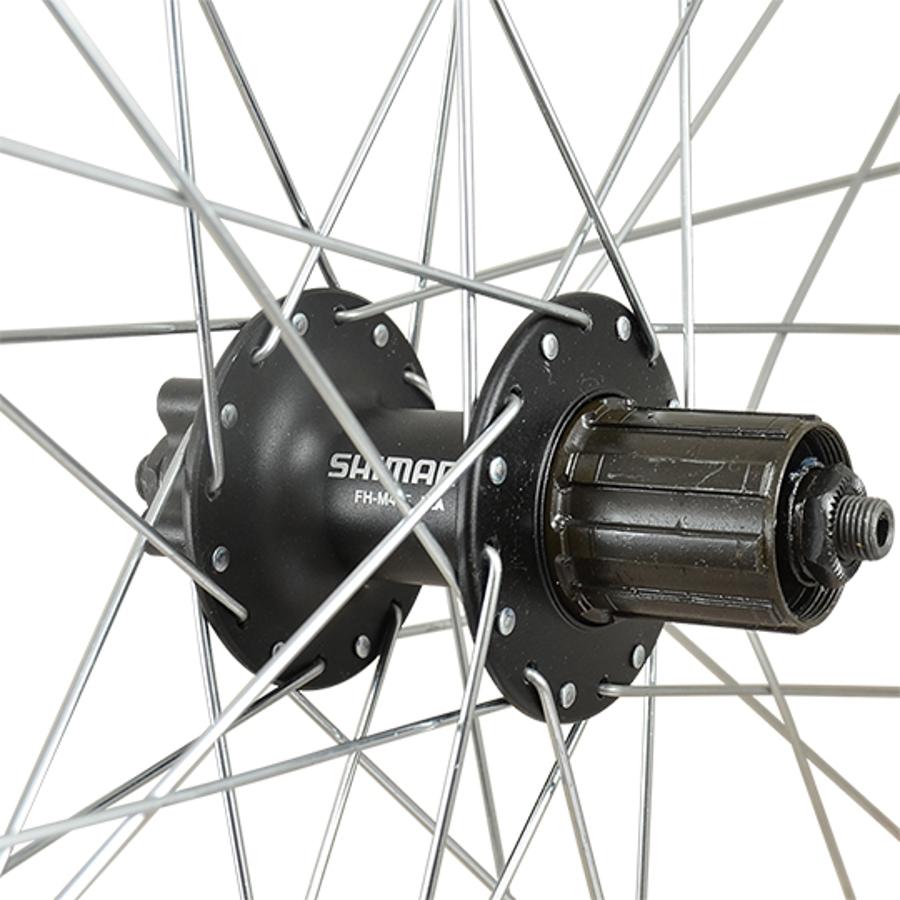 ROUE VTT 26" AR BLOCAGE K7 JANTE NOIR MACH1 COMBO.MOY. SHIM.M475 DISQUE / VBRAKE 8 / 9 / 10V