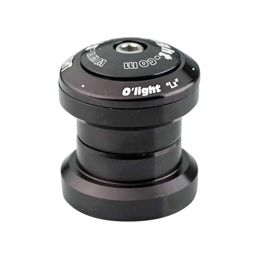 Jeu direction vélo ahead-set 1 pouce 1/8 bille acier noir marque Atoo