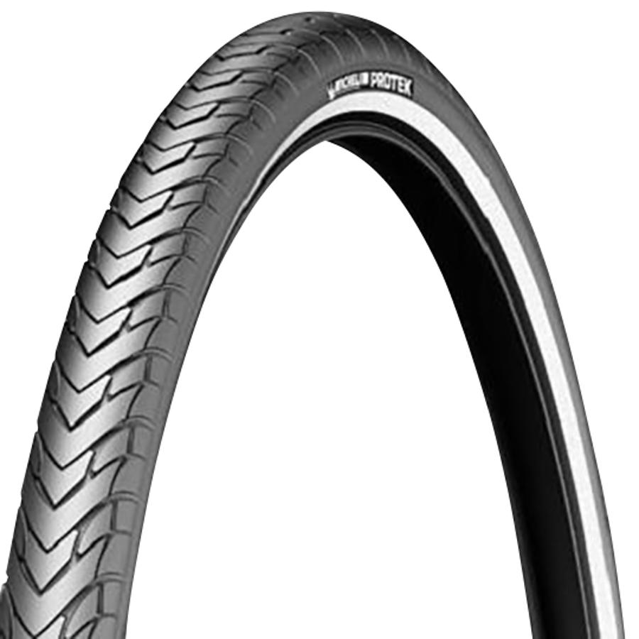 Pneu de vélo pour VTC 700x35C / 28x1.40 TR DELI SA-262 TT noir / blanc