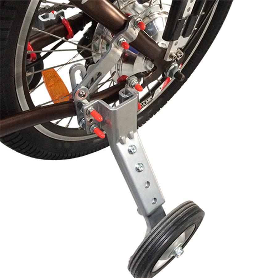 STABILISATEUR OPTIMIZ REGLABLE ROUE ACIER POUR VELO 24 A 28