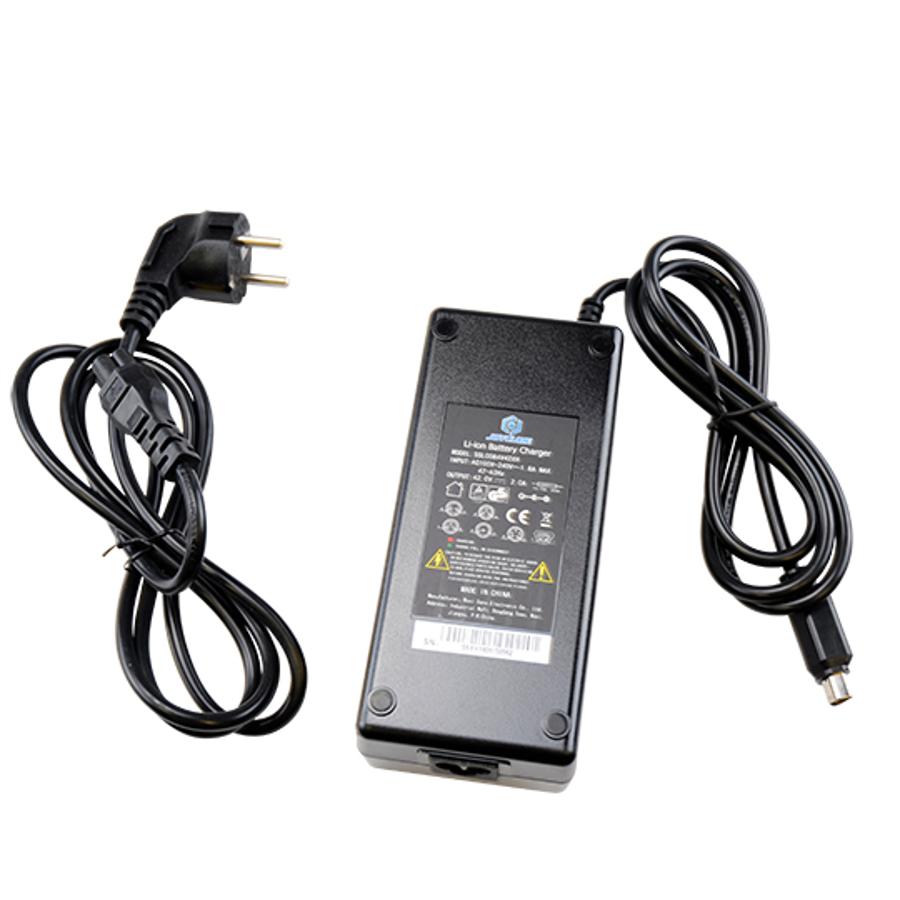 BATTERY CHARGER 42V E-BIKE TORPADO LI-ION 2018 T960/T980/T210 - WHEELYOO 320