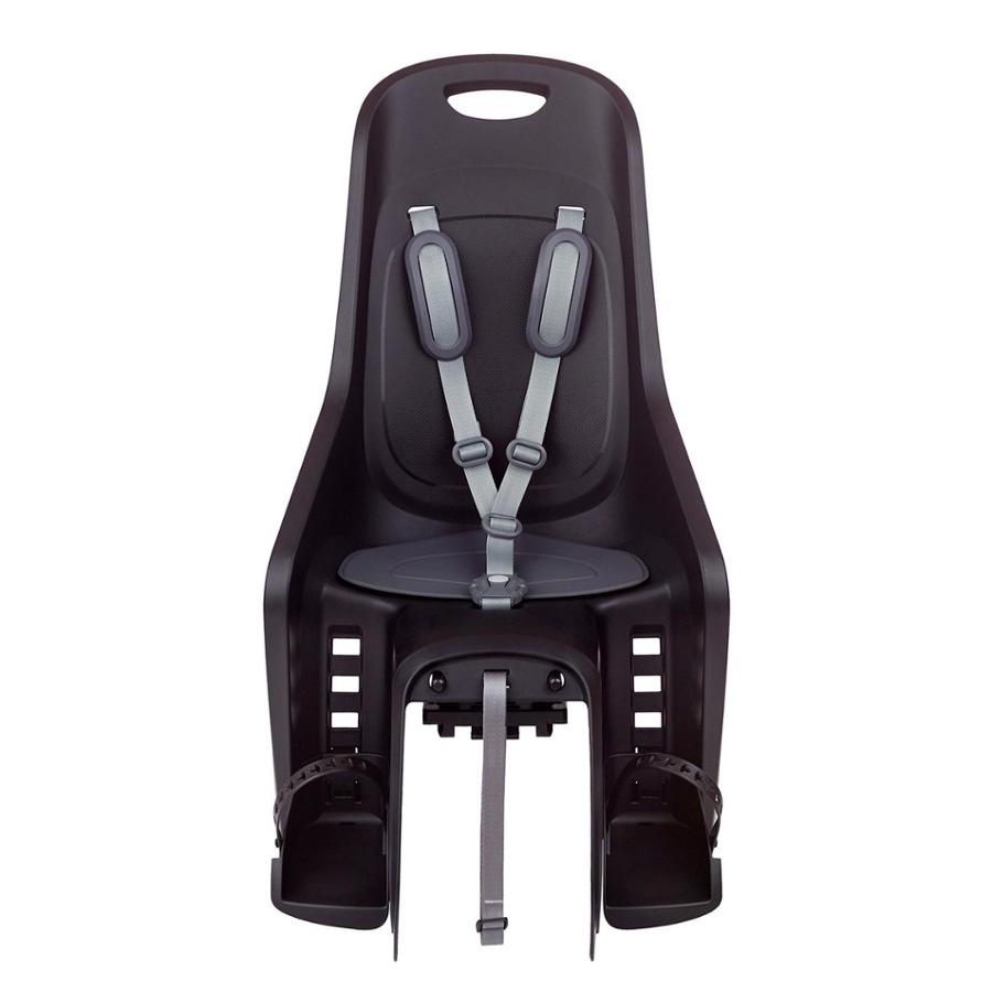 PORTE BEBE AR SUR PORTE BAGAGE POLISPORT BUBBLY MAXI COMP. MIK HD NOIR COUSSIN GRISFONCE