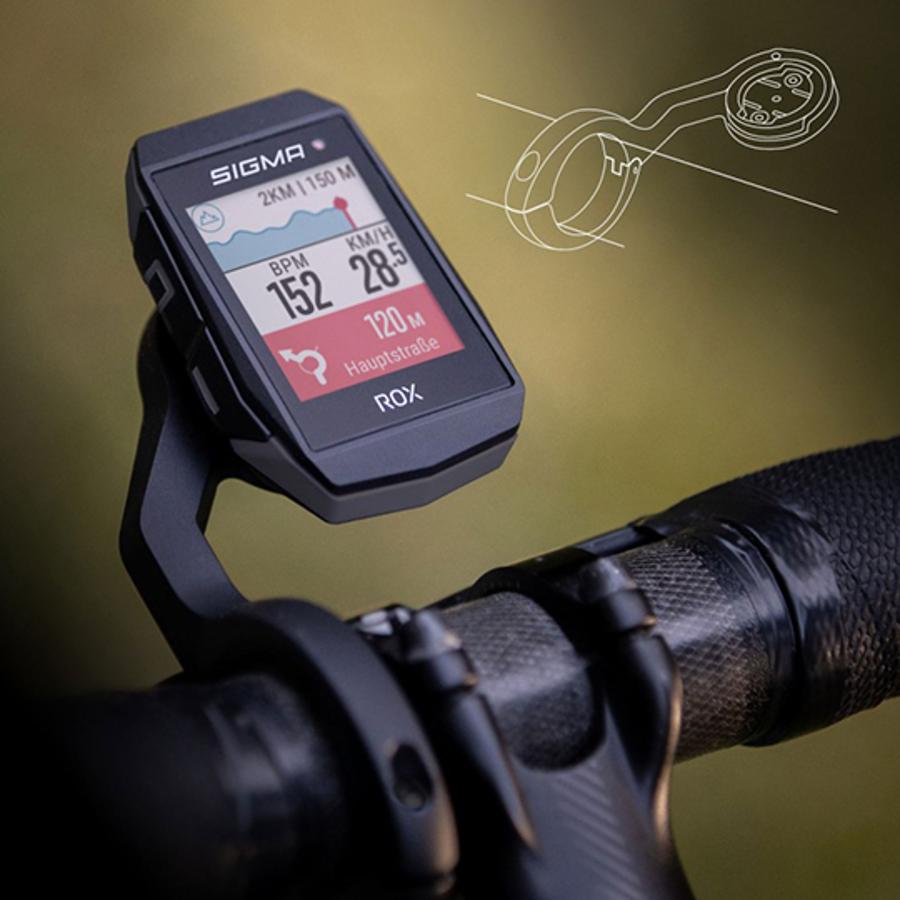 COMPTEUR VELO SANS FIL / GPS SIGMA ROX 11.1 EVO 150 FCTS NOIR SENSOR SET (VITESSECADENCEC