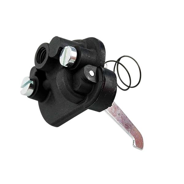 CARBU THROTTLE SLIDE COVER DELLORTO SHA COMPLETE (SPRING+GASKET)