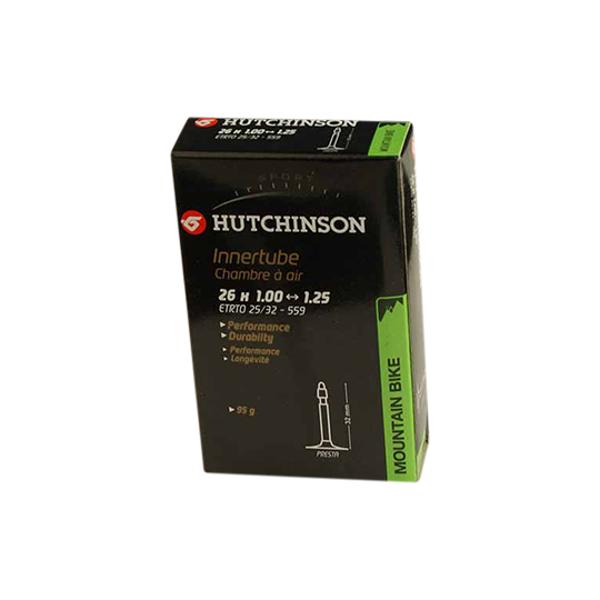 CHAMBRE A AIR VELO 26" X 1.00 / 1.25 (25 / 32-559) VP 48 MM HUTCHINSON STANDARD