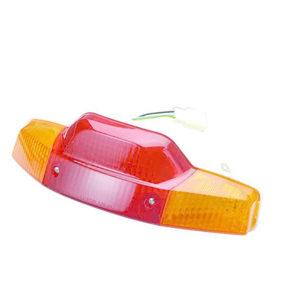 FEU AR SCOOTER TEKNIX* ADAPT. BOOSTER / BW'S ->99 ROUGE AVEC CLIGNOTANTS ORANGE (COMPLET)