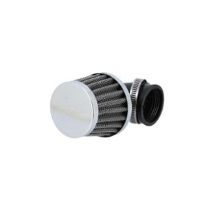 FILTRE A AIR ACIER POLINI TYPE K&N D.34 COUDE 90°