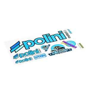 AUTOCOLLANT MARQUE POLINI (PLANCHE 30X17CM)