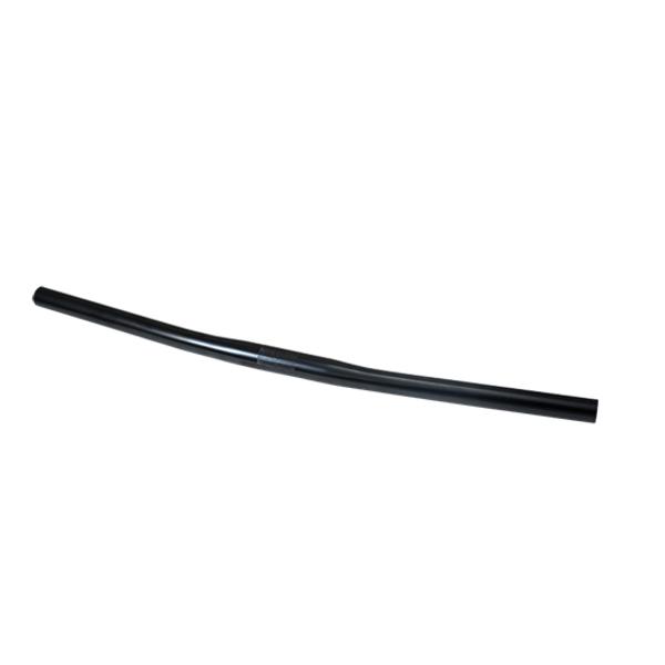 HANDLEBAR MTB STRAIGHT STEEL Ø25.4 BLACK L585mm 360GR