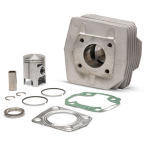 CILINDRO CICLOMOTOR ALUMINIO MALOSSI ADAPTADOR MBK 51 AIRE