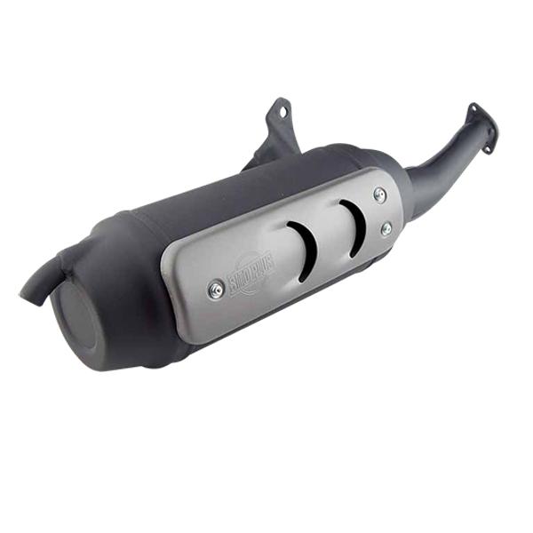 EXHAUST SCOOTER OR SITO PLUS FOR TYPHOON->02/NRG/ZIP (AVEC COUDE)