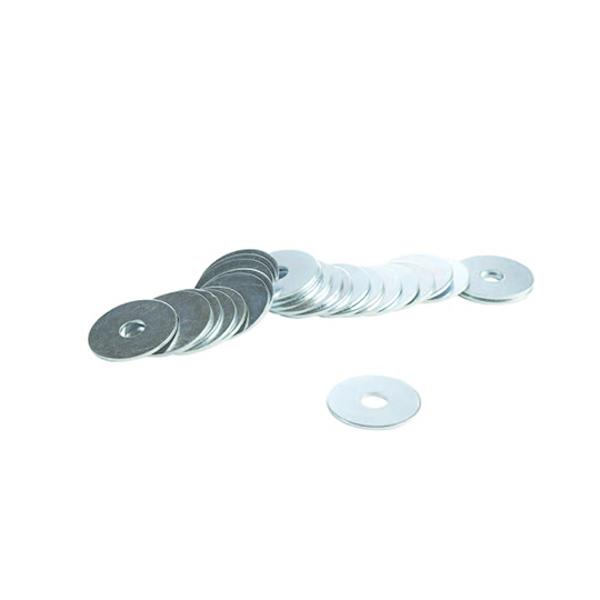 RONDELLE PLATE ACIER  6X19 (BOITE DE 50)