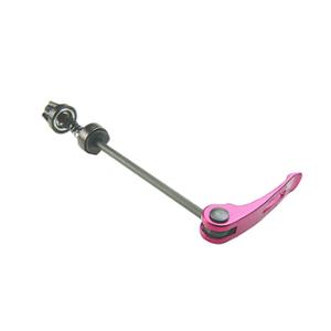 QUICK RELEASE SADDLE POST STEEL LEVER ALU RED REAR