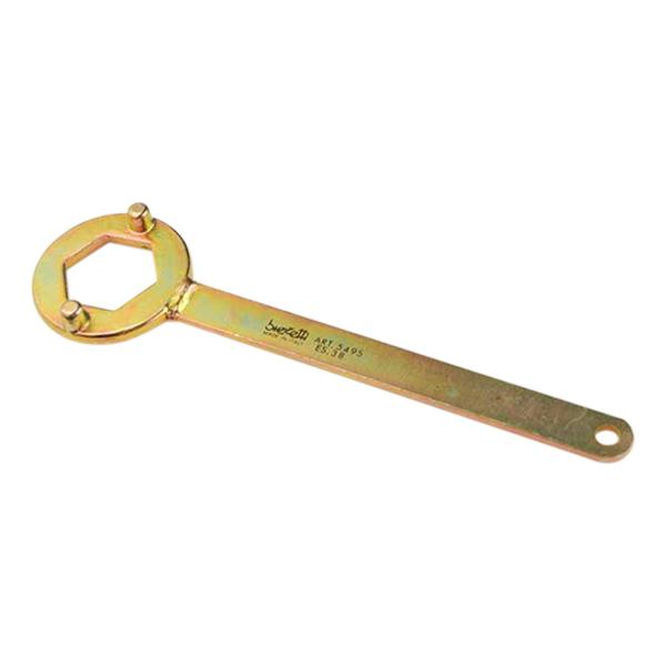 CLE DEMONTE EMBRAYAGE BUZZETTI ADAPT. SCOOT MINARELLI / PEUGEOT / KYMCO / MALAGUTI P / ECROU 38MM