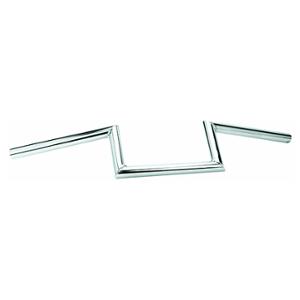 GUIDON CYCLO Z.BARRE LISSE H10 CHROME