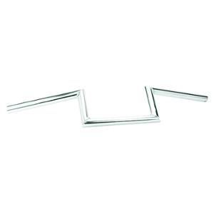 GUIDON CYCLO Z.BARRE LISSE H10 CHROME