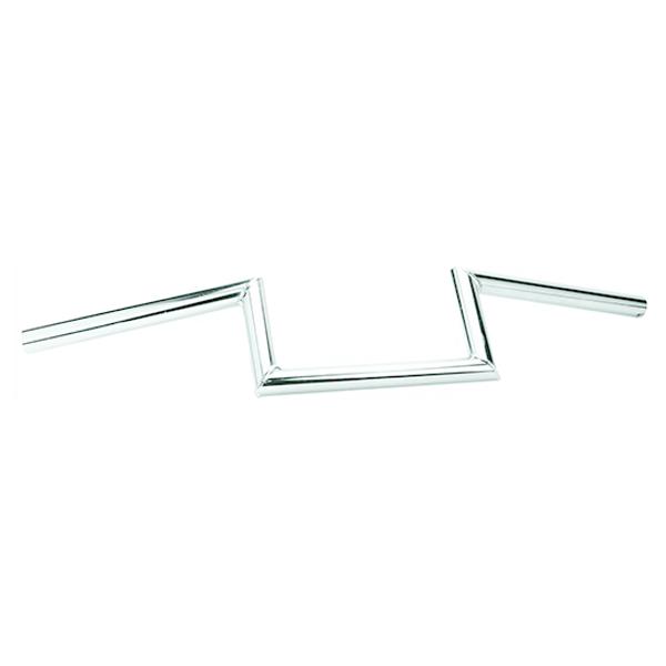 HANDLEBAR MOPED Z-BAR -SMOOTH-  H 10 CHROME