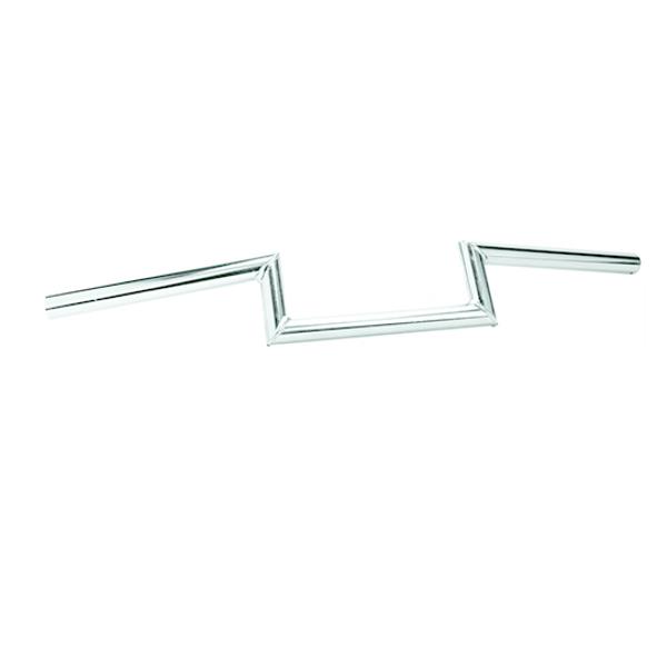 GUIDON CYCLO Z.BARRE LISSE H5 CHROME