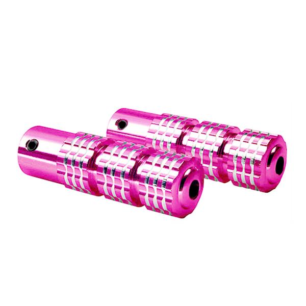 APOYAPIES/TOPE SOPORTE CICLOMOTOR PILOTO TUN'R ALUMINIO ROJO (PR)