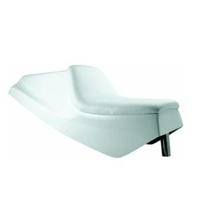 SADDLE MOPED TUN'R GRAND PRIX WHITE WITH SADDLE STEM