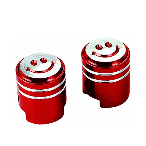 CAPUCHON / BOUCHON VALVE TUN'R PISTON ROUGE (X2)