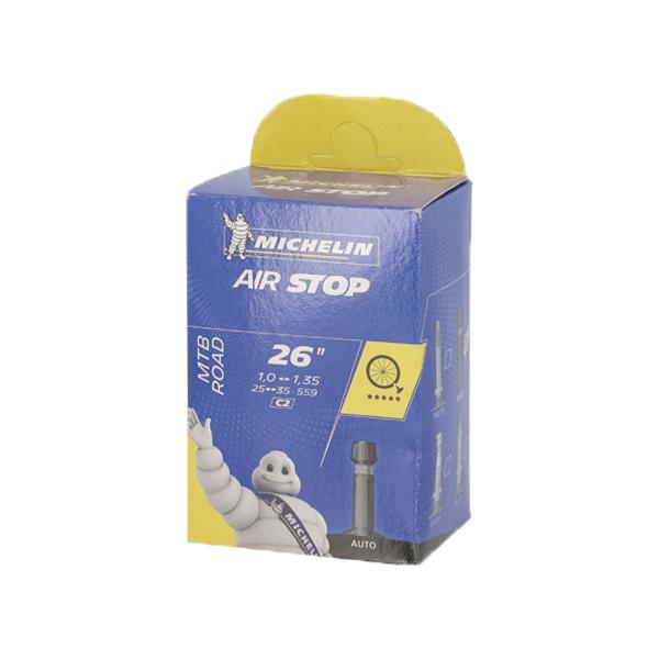 CHAMBRE A AIR VELO 26" X 1.00-1.35 (25 / 35-559) VS MICHELIN AIRSTOP C2