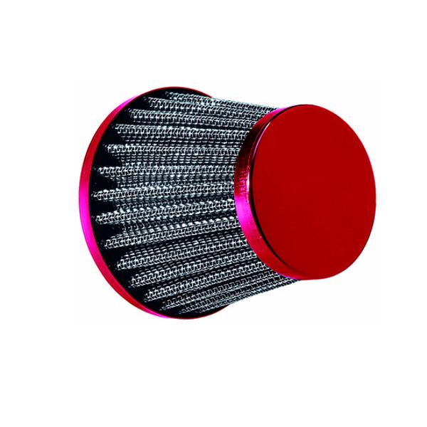 AIR FILTER TUN'R Ø28-35 CONICAL KN GM STRAIGHT RED