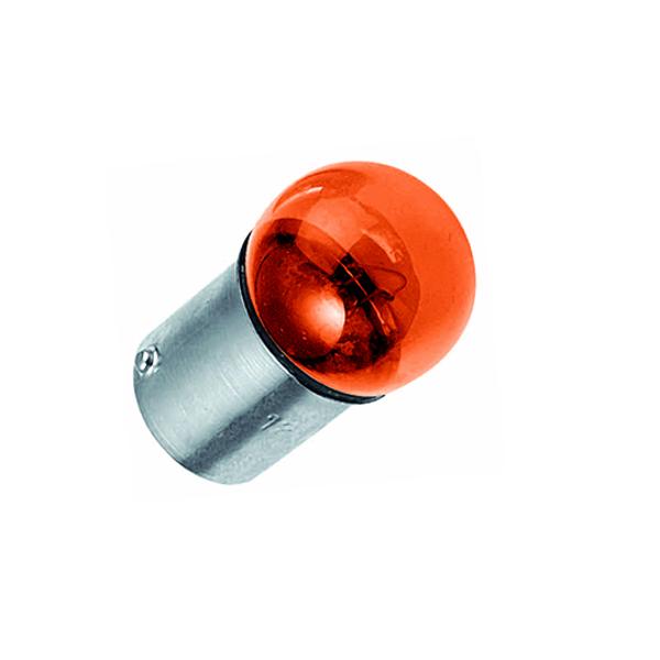 BOMBILLA 12V 10W (BA15S) TUN'R* INTERMITENTE NARANJA (X4) ADAPTADOR BOOSTER SPIRIT/BW'S