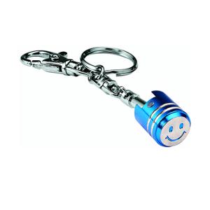 KEYRING TUN'R PISTON BLUE