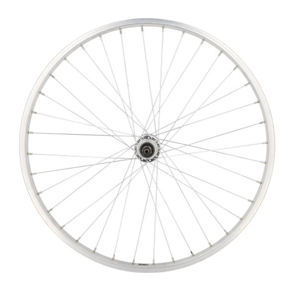 ROUE VTT 24" AR BLOCAGE JANTE ARGENT MACH1 M110.  MOY.MICHE MAGNUM A VISSER V-BRAKE 5 / 6 / 7V