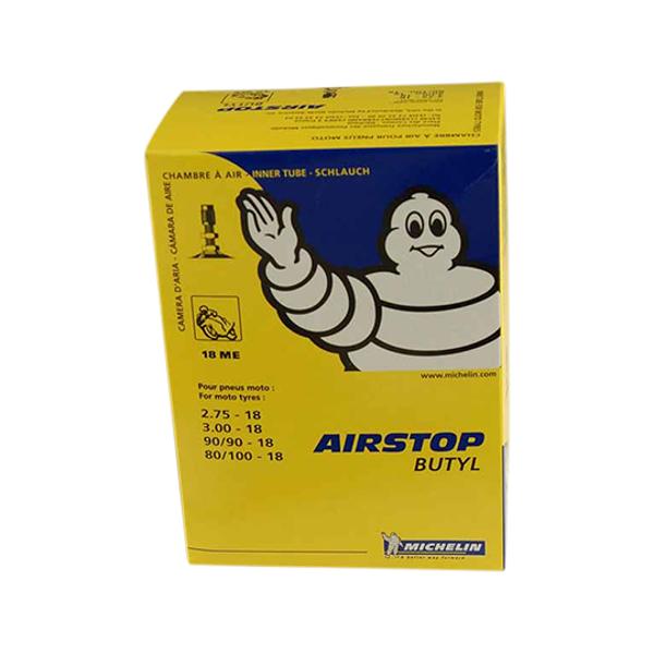 CHAMBRE A AIR MOTO 18" 2.75-3.00 X 18 MICHELIN AIRSTOP 18ME TR4