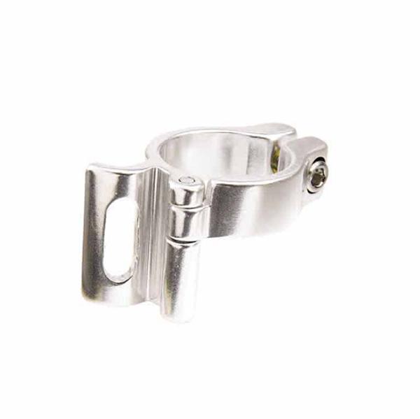 COLLIER DERAILLEUR 31.8 MM ALU ARGENT