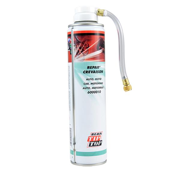 BOMBE ANTI-CREVAISON SCOOTER / MOTO / AUTO TIP TOP (AEROSOL 300ML)