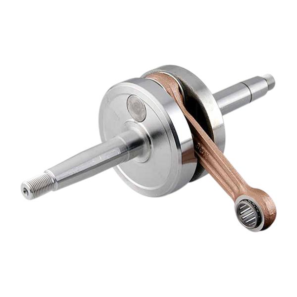 CIGÜEÑAL CICLOMOTOR TEKNIX ADAPTADOR MBK 51 CON CHAVETA (ROSCADO PASO A DERECHA)