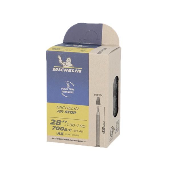 CHAMBRE A AIR VELO 700C (33 / 46-622) VP 48 MM MICHELIN AIRSTOP A3