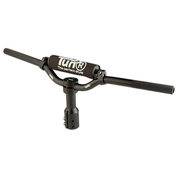 GUIDON SCOOTER TUN'R CROSS ADAPT. BOOSTER ALU NOIR AVEC POTENCE