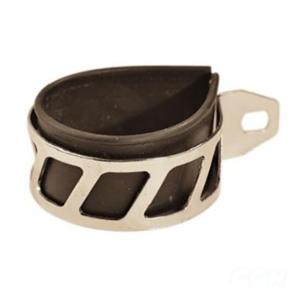 COLLAR FOR EXHAUST SILENCER SCOOTER DOPPLER FOR S3R/RR7 (STAINLESS STEEL+RUBBER) D60MM