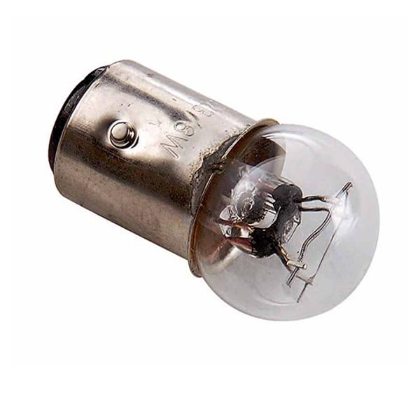 BOMBILLA/LÁMPARA 12V 23/8W (BAY15D) TUN'R* LUZ/STOP TRANSPARENTE (X4)
