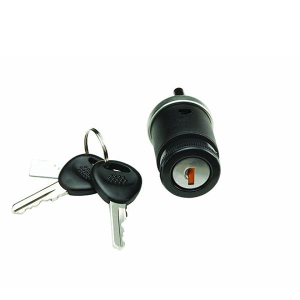 IGNITION SWITCH & KEYS MOTO 50cc TEKNIX FOR XP6/UNIVERSEL (4 CONNECTIONS)