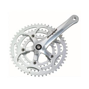 PEDALIER ROUTE TRIPLE 46-36-26D L170 STRONG IMPACT ARGENT 9 / 10V