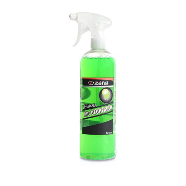 BICYLE CLEANER/DEGREASER CHAIN & FRONT DERAILLEUR BIO DEGREASER ZEFAL WITH SPRAY (1 LITER)