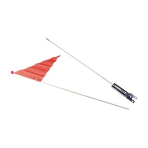 DRAPEAU SECURITE 150CM ORANGE