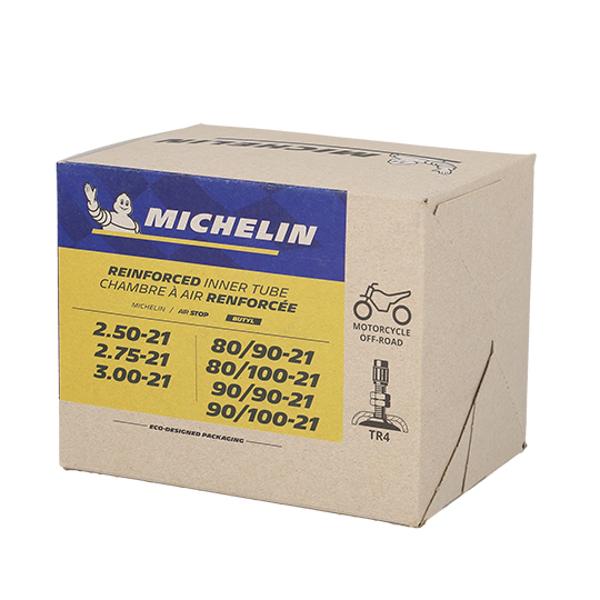 "CÁMARA DE AIRE MOTO 21"""" 2.50-3.00 X 21 MICHELIN AIRSTOP 21MDR TR4"