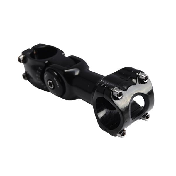 "HANDLEBAR STEM ADJUSTABLE AHEAD SET 1""1/8 L110 ALU OPTIMIZ BLACK CAN BE OPEN 0 A 60° (HANDLEBAR 31.8)     "