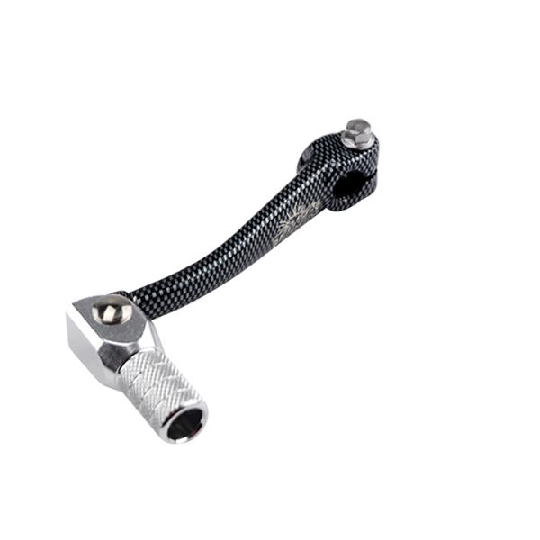 GEAR SELECTER TUN'R FOR AM6    - ALU MATT CARBON/CHROME (FOLDABLE)