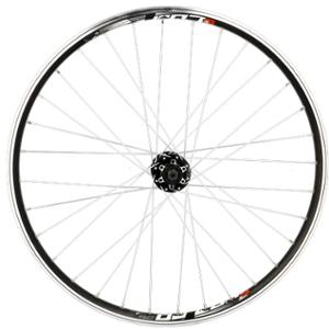 ROUE VTT 26" AV BLOCAGE JANTE NOIR MACH1 COMBO MOY.SHIMANO TX500 DISQUE