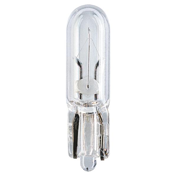 LAMPE / AMPOULE 12V  1.2W (W1.2W) WEDGE OSRAM TEMOIN T5 (W2X4.6D) ECLAIRAGE COMPTEUR