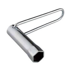 SPARK PLUG WRENCH BUZZETTI 21mm/100mm FOLDING LONG HANDLE (2 STROKE)