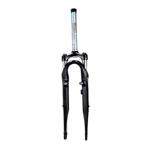 FORK HYBRID 28"" ZOOM SUSPENSION  1""1/8 ADJUSTABLE/BLOCABLE BLACK BRACKET/DISC"