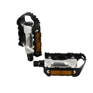PEDAL MTB OPTIMIZ ALU SILVER/BLACK (PAIR)